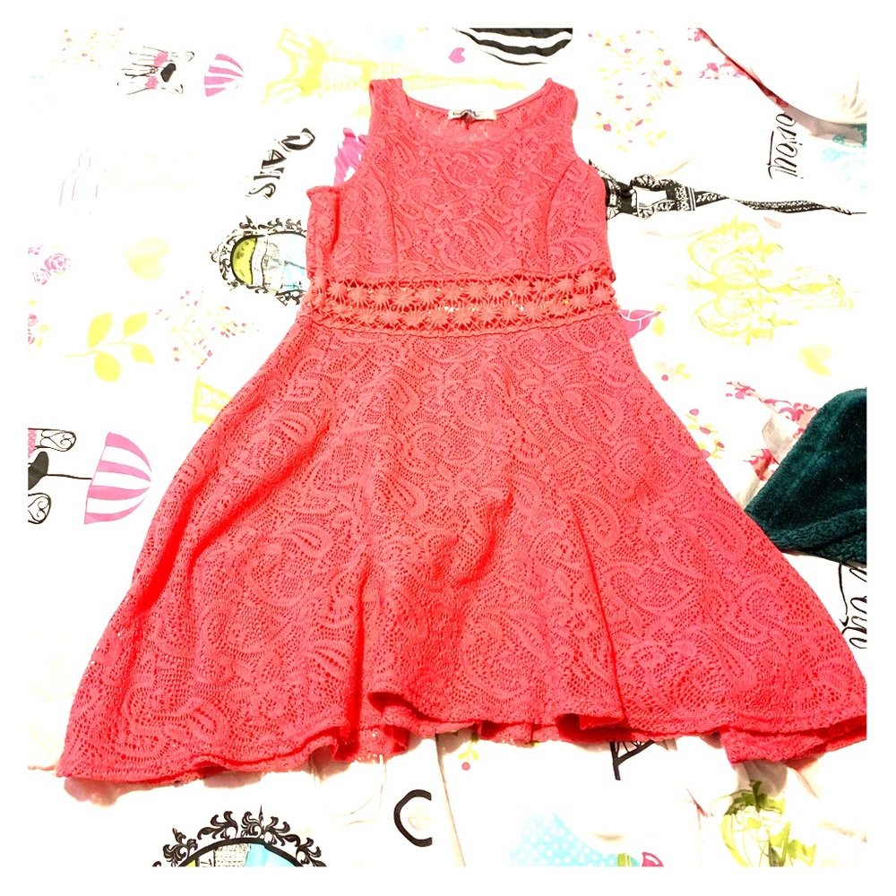 A vibrant girls dress